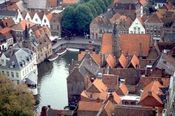 Bruges rooftops