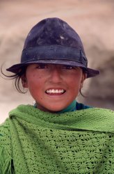 Girl at Quilotoa