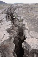 Rift at Grotagja - Reykjahlid
