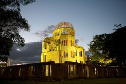 The  "A-bomb Dome" in Hiroshima