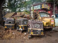 Tuk-tuk graveyard, Kochi