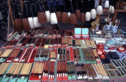Calligraphy brushes