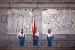 Pioneers, Tiananmen Square