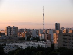 Moscow sunset