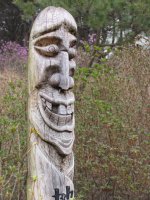  Carved figure - Gyeongju Folk Village