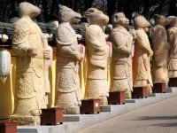 Stone figures - Haedong Yonggung Temple