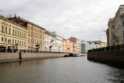 Canal-side buildings