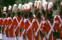 Red Soldiers, Blatten, Loetschental