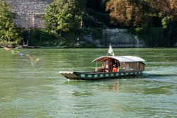 Basel - Rhine ferry boat