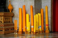 Candles, Marble Temple